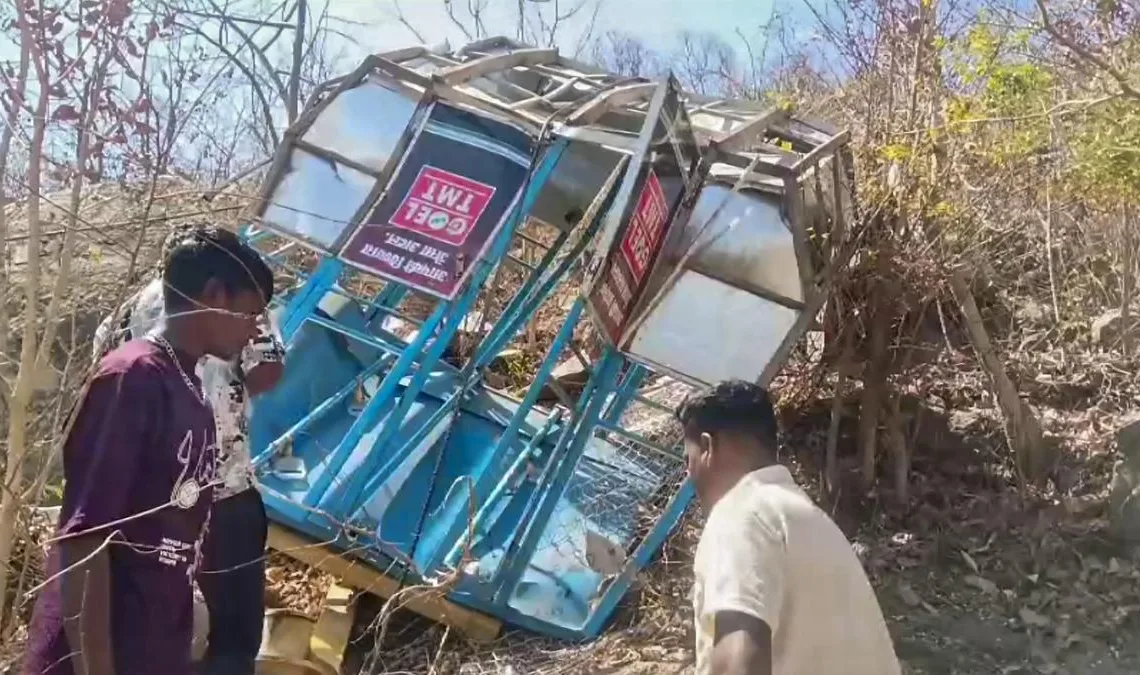 Rohtas-blacklisted RRPL under lens after ropeway crash kills 1 at Chhattisgarh temple